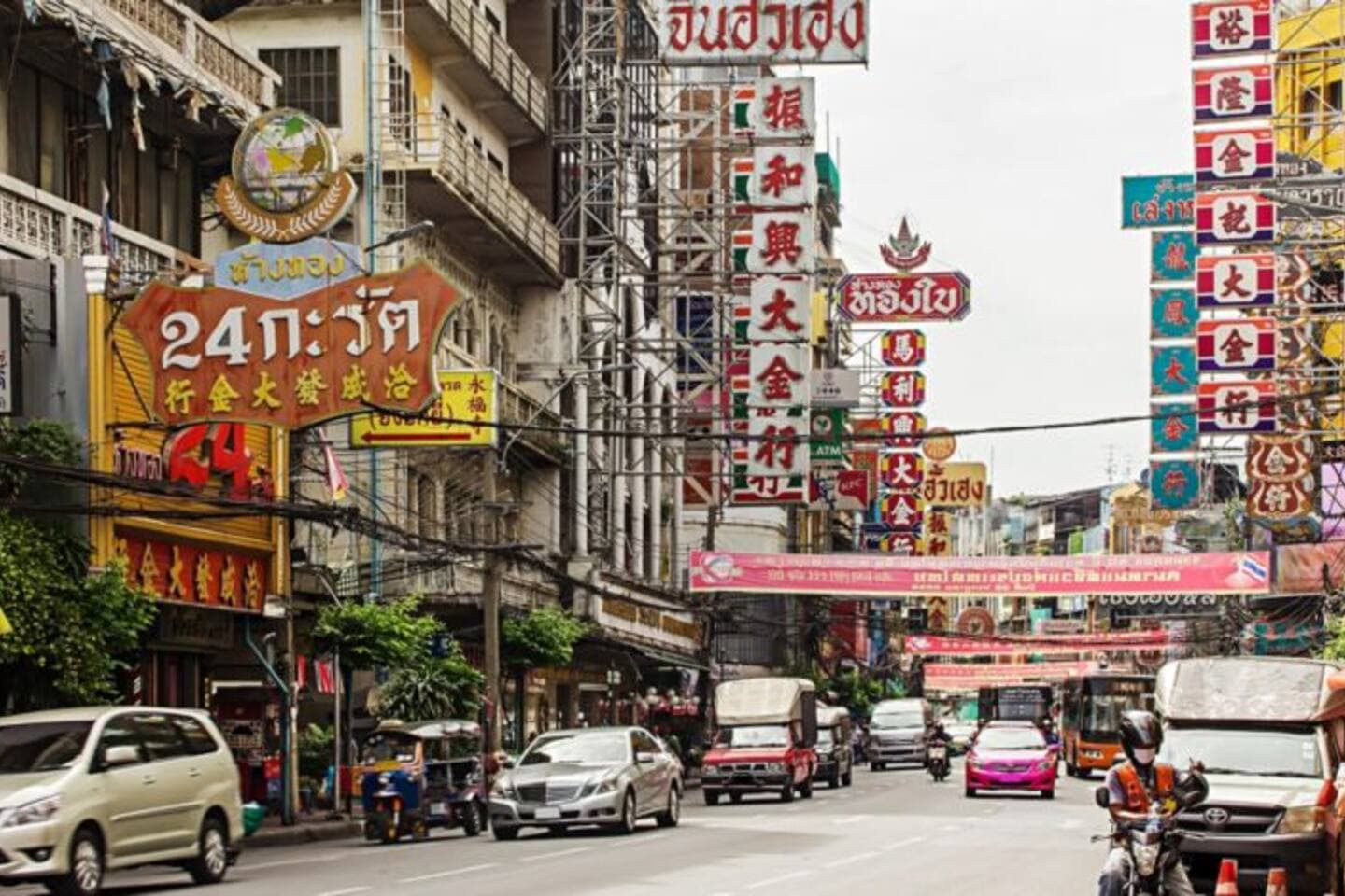 The vibrant streets and world-famous food stalls of Bangkok’s China Town
